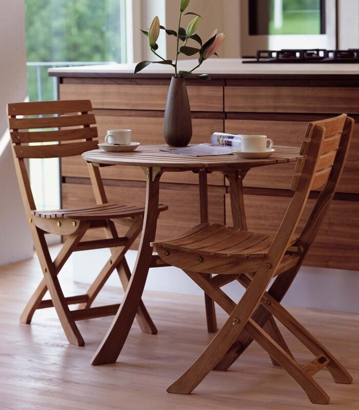 Classic wooden chair - Ảnh 4